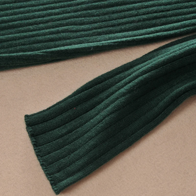 2019 autumn winter women Elastic dress O-neck Cashmere sweaters Long sleeve Dresses knitted Pullovers Warm Female thickening | Женская