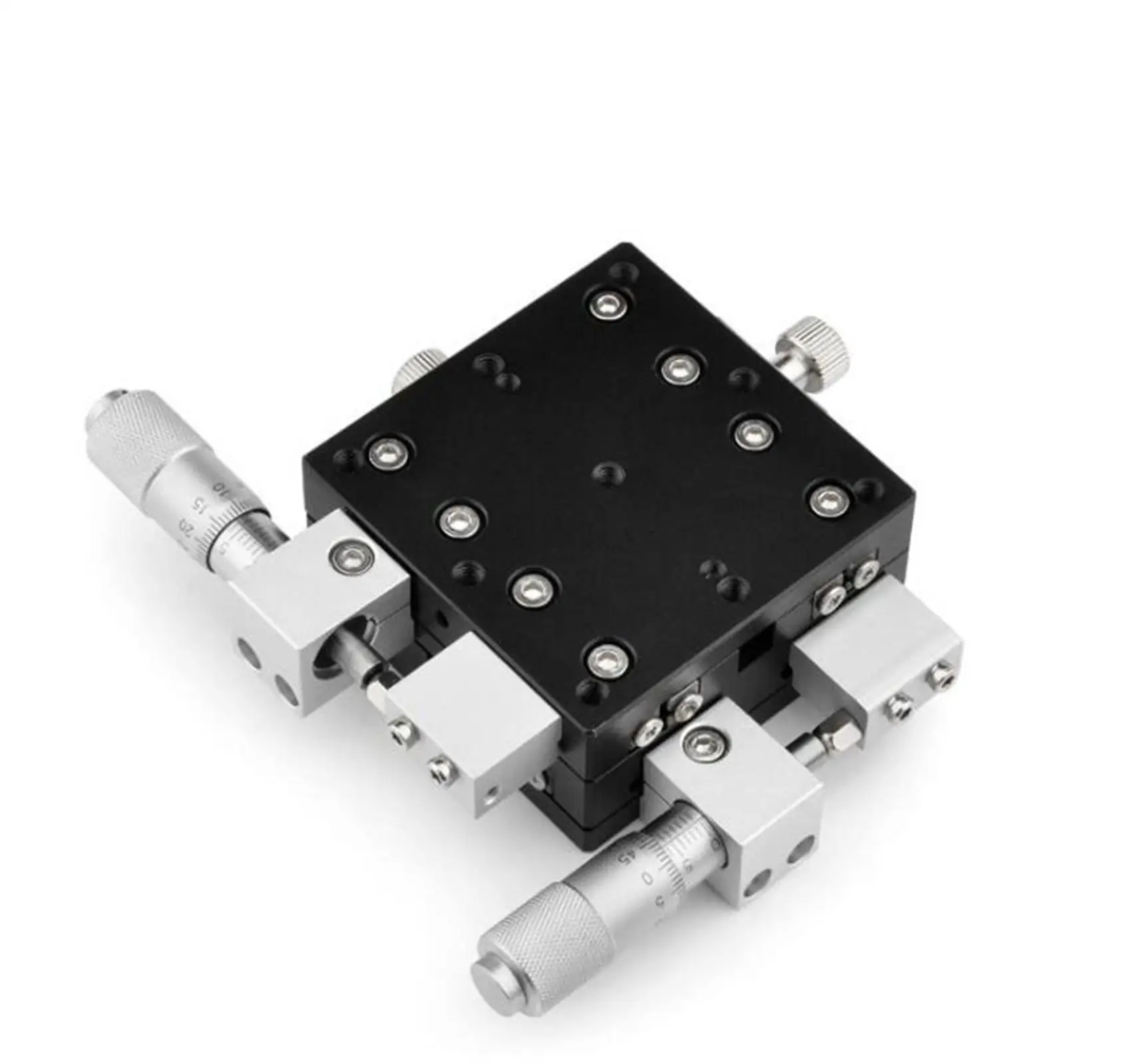 XY 60X60 мм Центр 2 оси регулируемая точность линейный этап крест-роликовый