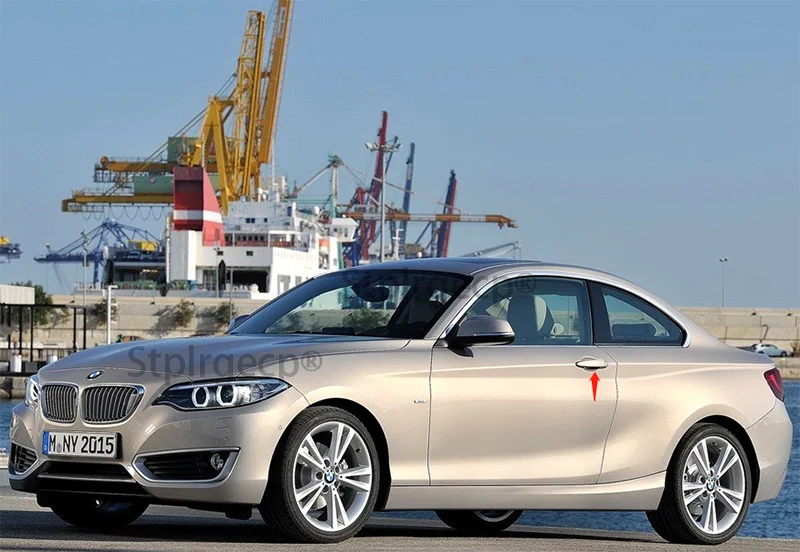 Для BMW 2 серии F22 F23 218i 220i M235i 228i 2014 2018 аксессуары 100% Настоящее углеродное волокно