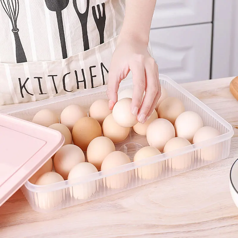 25 сетка прозрачный яйцо бытовой ящик для хранения яиц контейнер еды Пластик