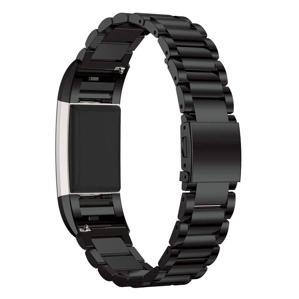 ZENHEO ремешок для часов FitBit Charge 2 Смарт часы ремешок браслет из нержавеющей стали сменный ремешок для наручных часов браслет для женщин/мужчин