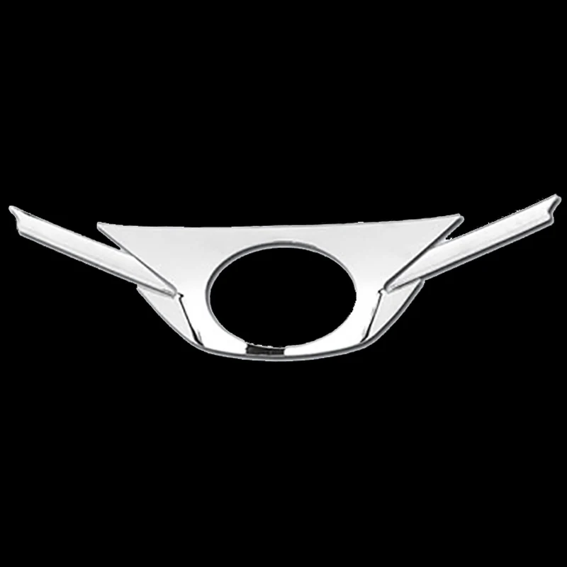 

Car Styling ABS Chrome Front Bumper Protector Grille Grill Front Center Bumper Racing Grille Cover For Toyota Vios 2019