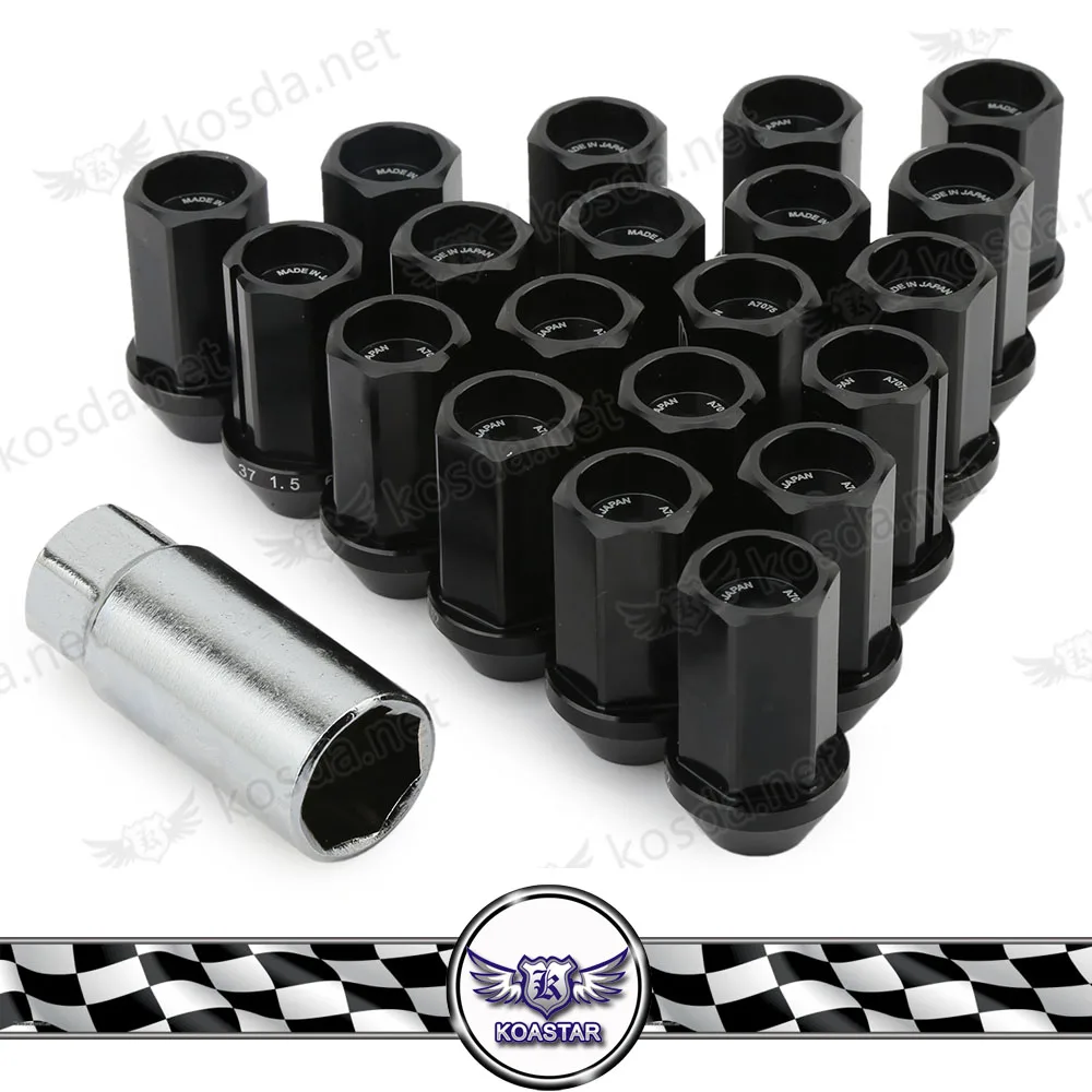7075 Aluminum Alloy Wheel Lock Nuts Dura 42mm With Ray Logo M12xP1.5 | Автомобили и мотоциклы