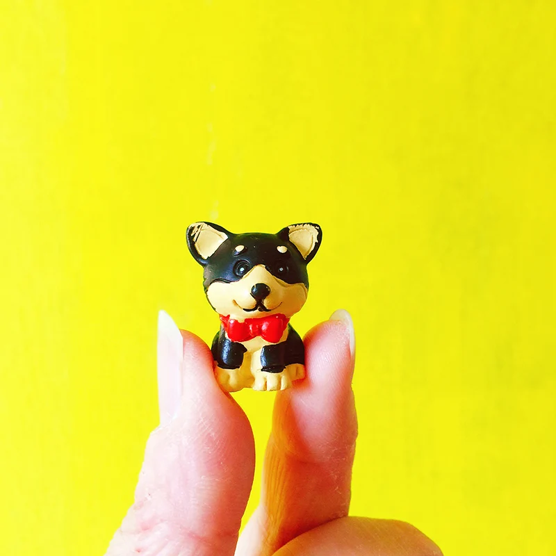 Продажа ~ 10 шт. Хаски/Собака Щенок/Сказочный Садовый Гном/Террариум с мхом