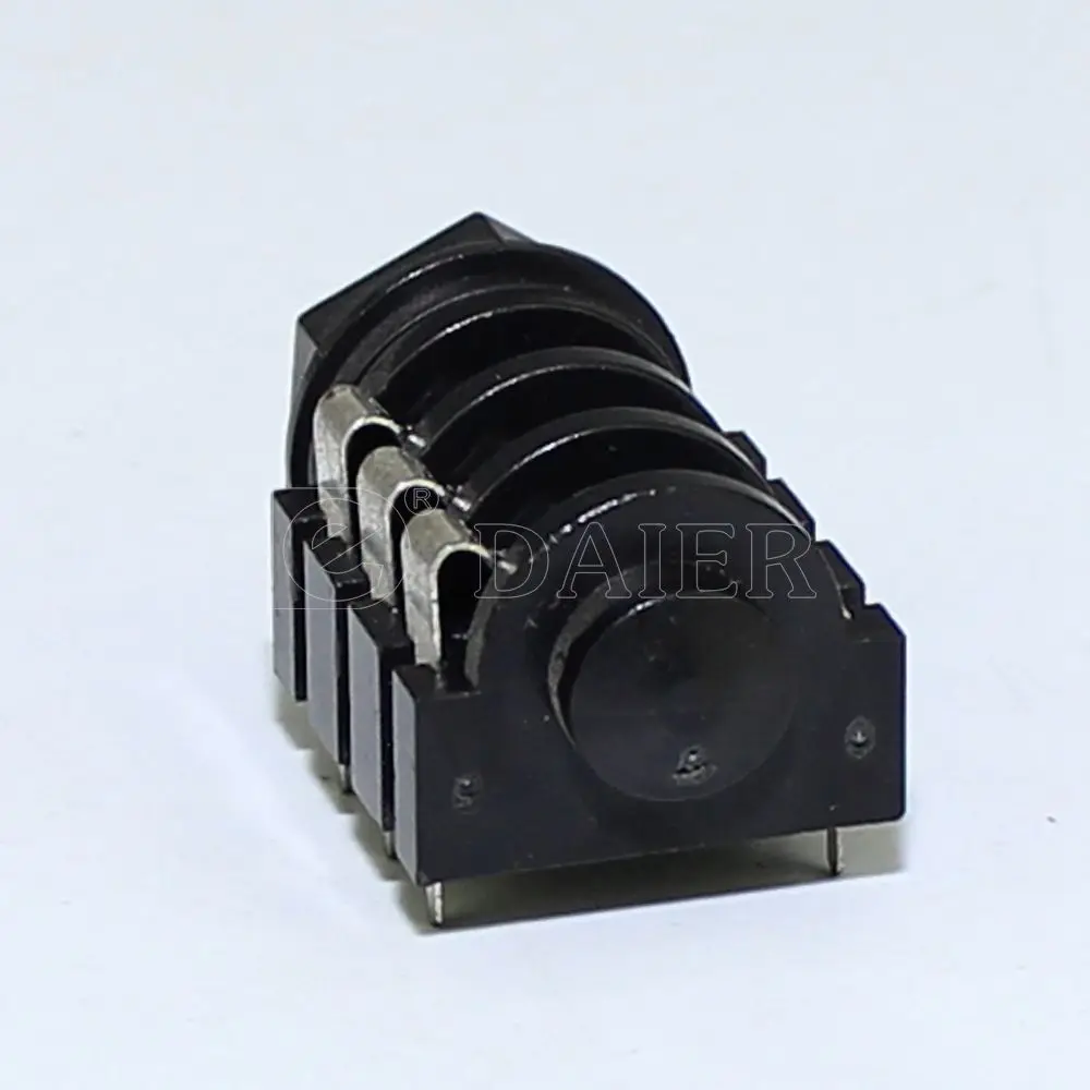 10 шт. 6,35 мм телефонный Джек 6 Pin стерео Тип короткий PCB панель крепление 6 Pin 1/" 6,35 мм гнездо стерео наушники аудио разъем