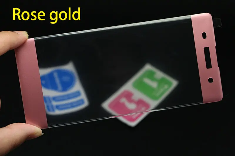 3D изогнутое полное покрытие закаленное стекло Защита экрана для Sony Xperia XA Ultra Dual