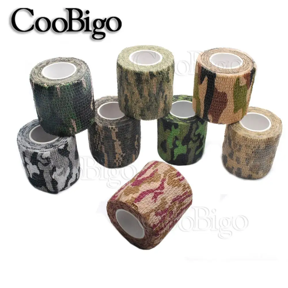 2 шт. удержания Пластик выдвижной Нетканая на открытом воздухе камуфляж ленты