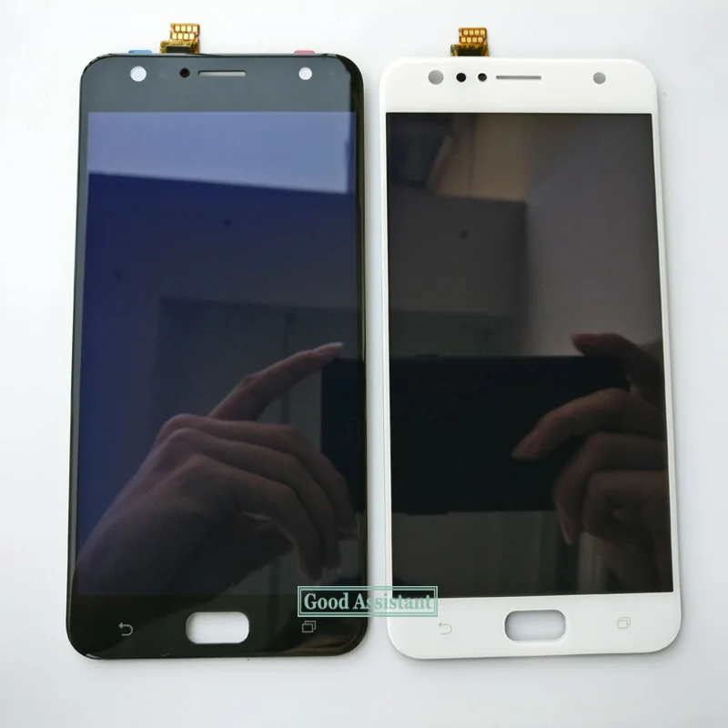 Черный/белый 5 дюймов для Asus Zenfone 4 Selfie ZD553KL X00LD Полный ЖК-дисплей + дигитайзер