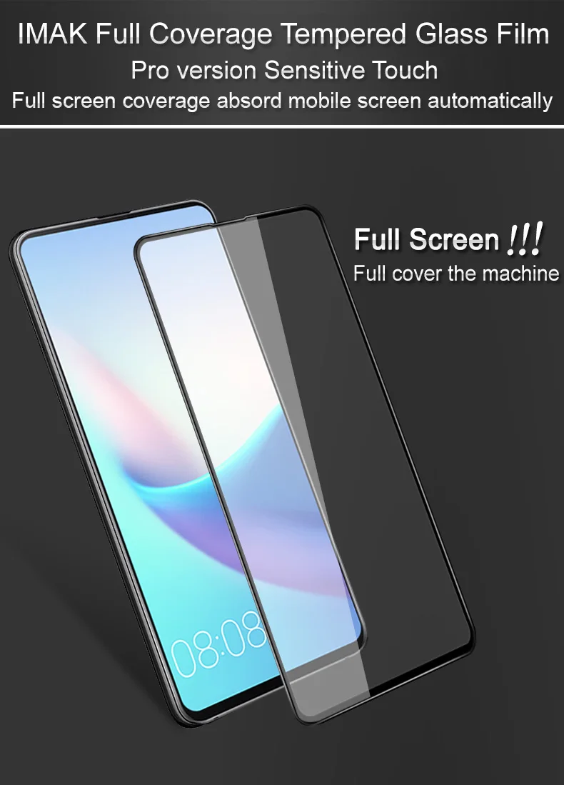Imak закаленное стекло для Nokia X71 9H твердость полное покрытие защитная пленка, стекло для Nokia X71 X 71 6,39 ''Защитная пленка для экрана Новинка