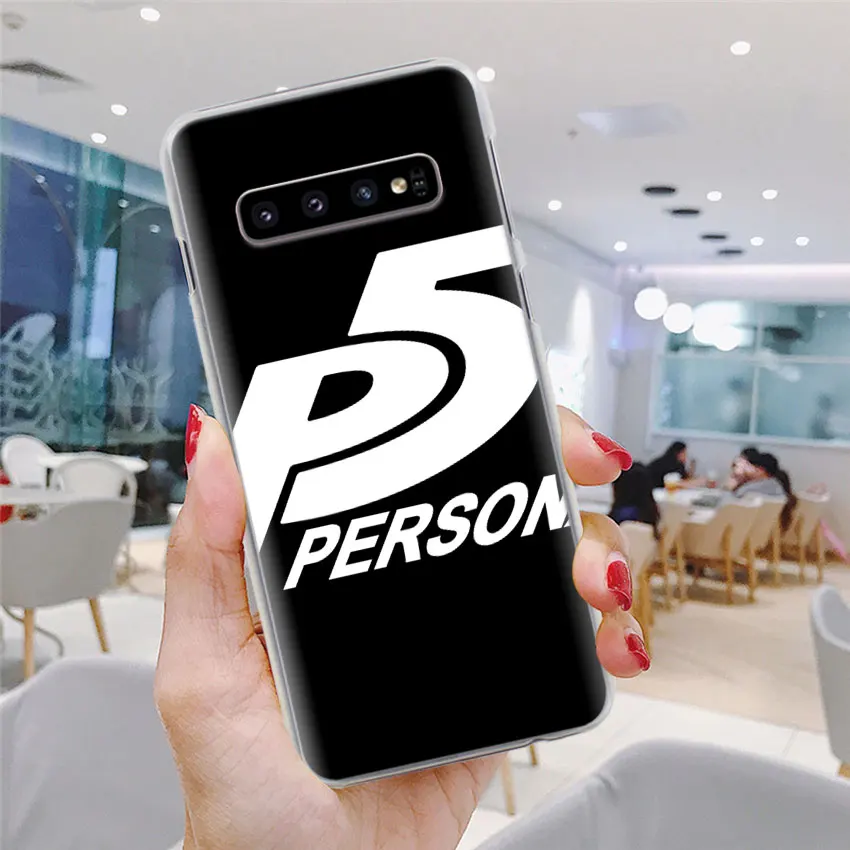 P5 P Persona 5 чехол для телефона для samsung Galaxy S10e S10 плюс S7 S8 S9 Plus, Note 8, 9, 10, плюс S10 5G M20 M30 жесткий чехол Coque