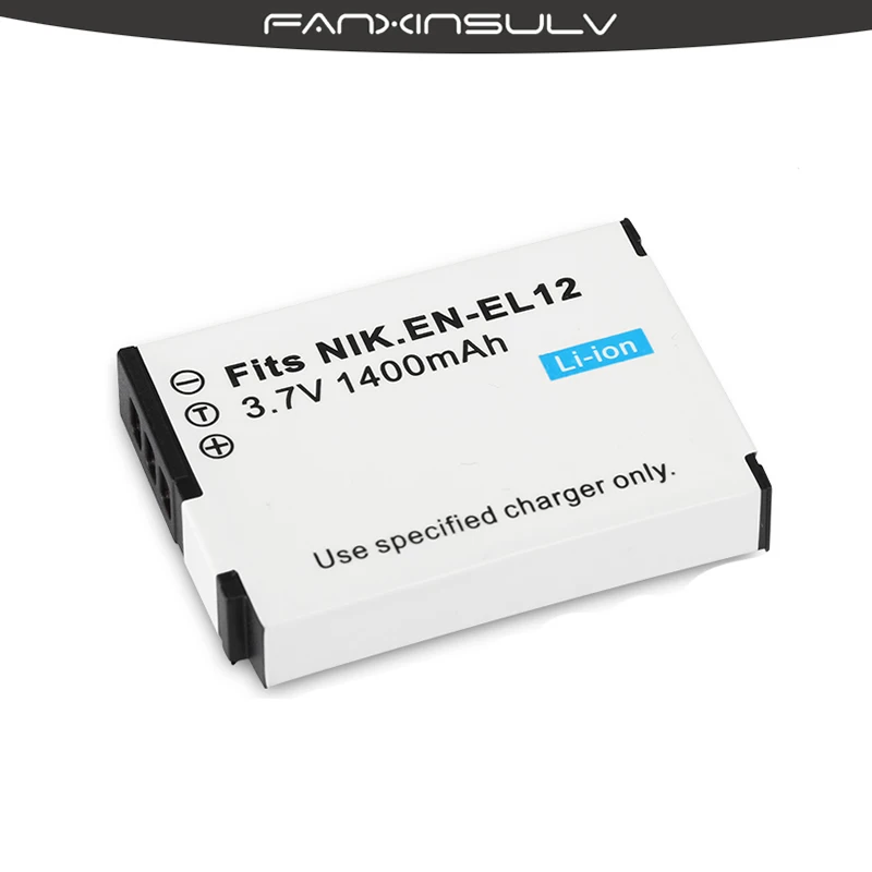 3 EN-EL12 ENEL12 EN EL12 Камера батареи+ 3 Батарея casefor Nikon S9900 S9700 AW120 S9500 AW110 S70 A900 S8200 AW130S P340 S70
