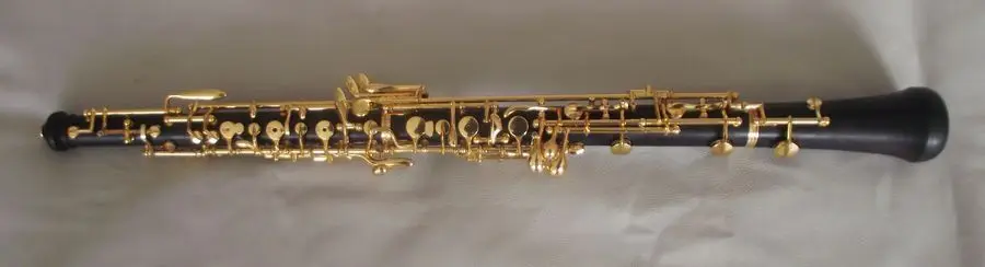 Отличный полуавтоматический Эбеновое дерево oboe C Ключ позолоченный|Гобой| |