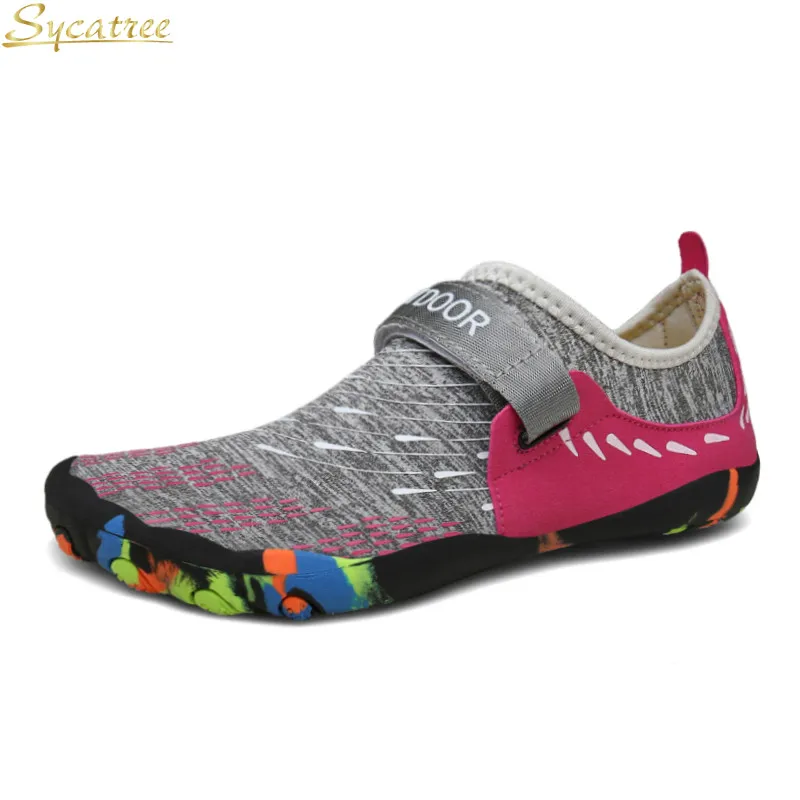 Sycatree 2019 Unisex Aqua Upstream Water Shoes Men Women Five Fingers Barefoot Skin Surfing Sneaker Beach Gym Yoga | Спорт и