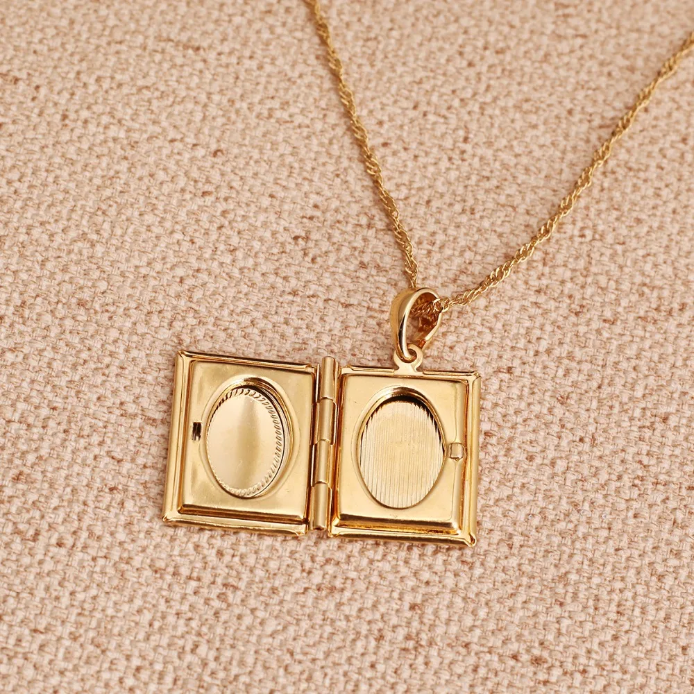 Новое поступление латунные ожерелья золотого цвета с изображением Креста Иисуса