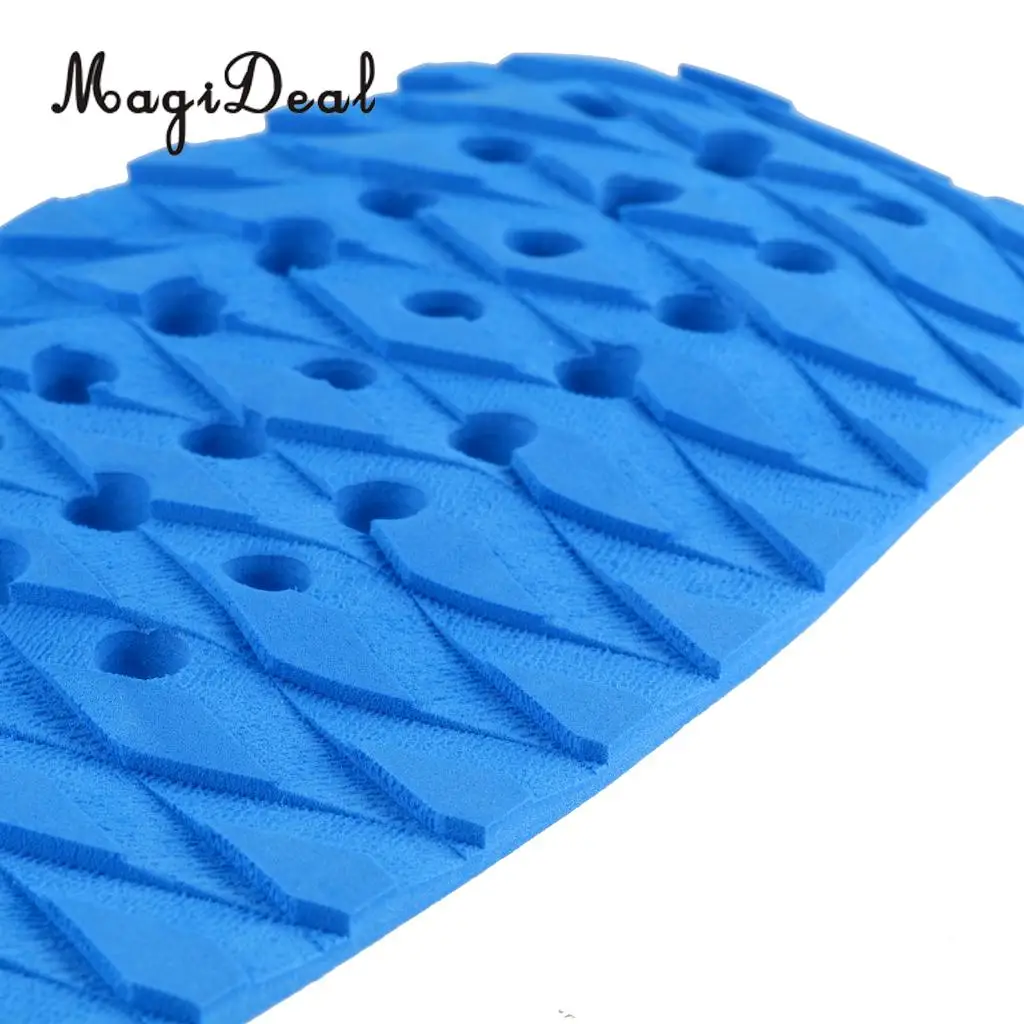 MagiDeal Professional 1 Set of 3Pcs Anti-Slip EVA Foam Surfboard Traction Tail Pads Surfing Surf Deck Grips Shortboard Accessory | Спорт и