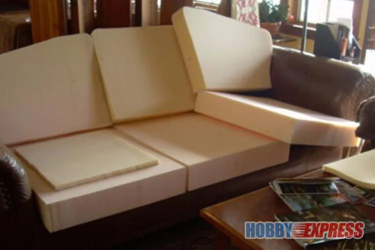 Arrowzoom 2" x 60" Премиум подушки сиденья стула прокладка на замену высокой плотности обивки пены 3 Толщина/плотность KK1137