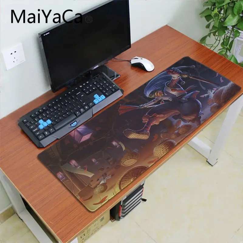 Maiyaca League of Legends Shaco нескользящий прочный резиновый игровой коврик для мыши геймер