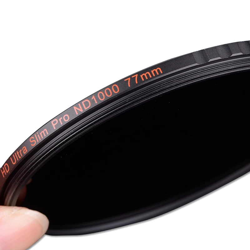 Zomei 52/58/67/72/77/82 мм Ultra Slim MC ND1000 nd3.0 10 стоп серебристые оправе Стекло нейтральной