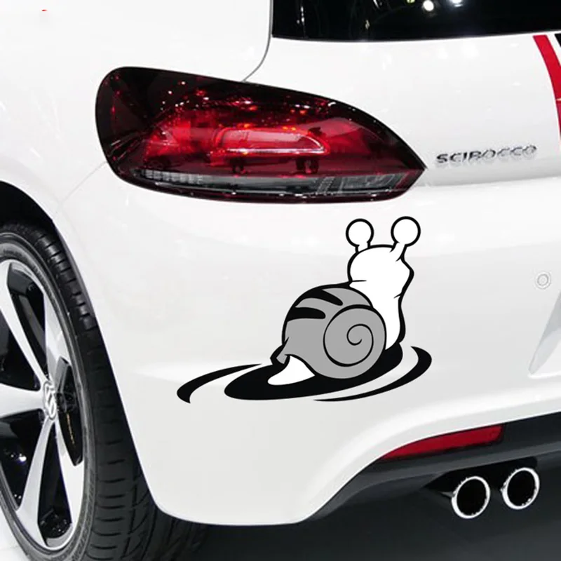 3D snail decoration car stickers and decals funny cartoon sticker styling glossy film cover for bmw e39/mercedes/volvo/cruze | Автомобили