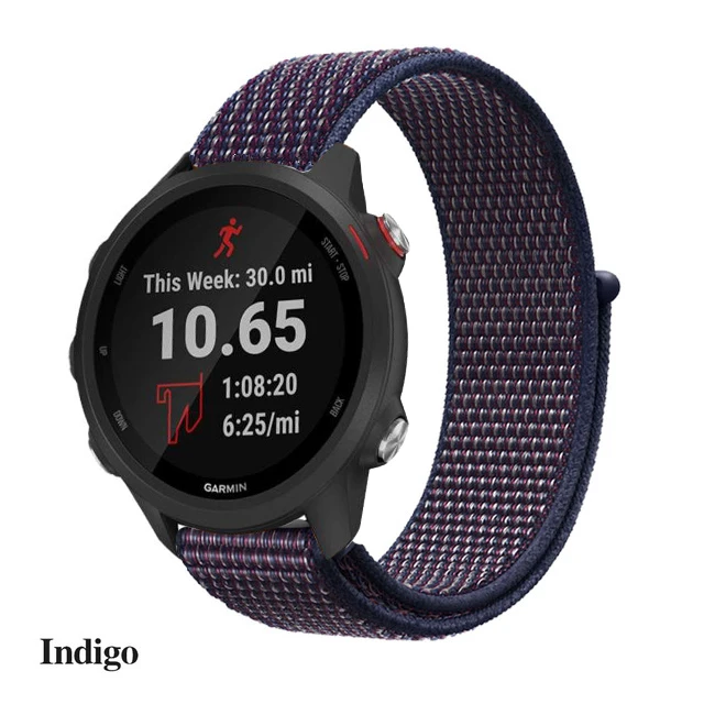 Нейлоновый ремешок-петля для Garmin Forerunner 245 M/Garmin vivoactive 3 Forerunner 645, Смарт-часы, браслет, ремешок для часов
