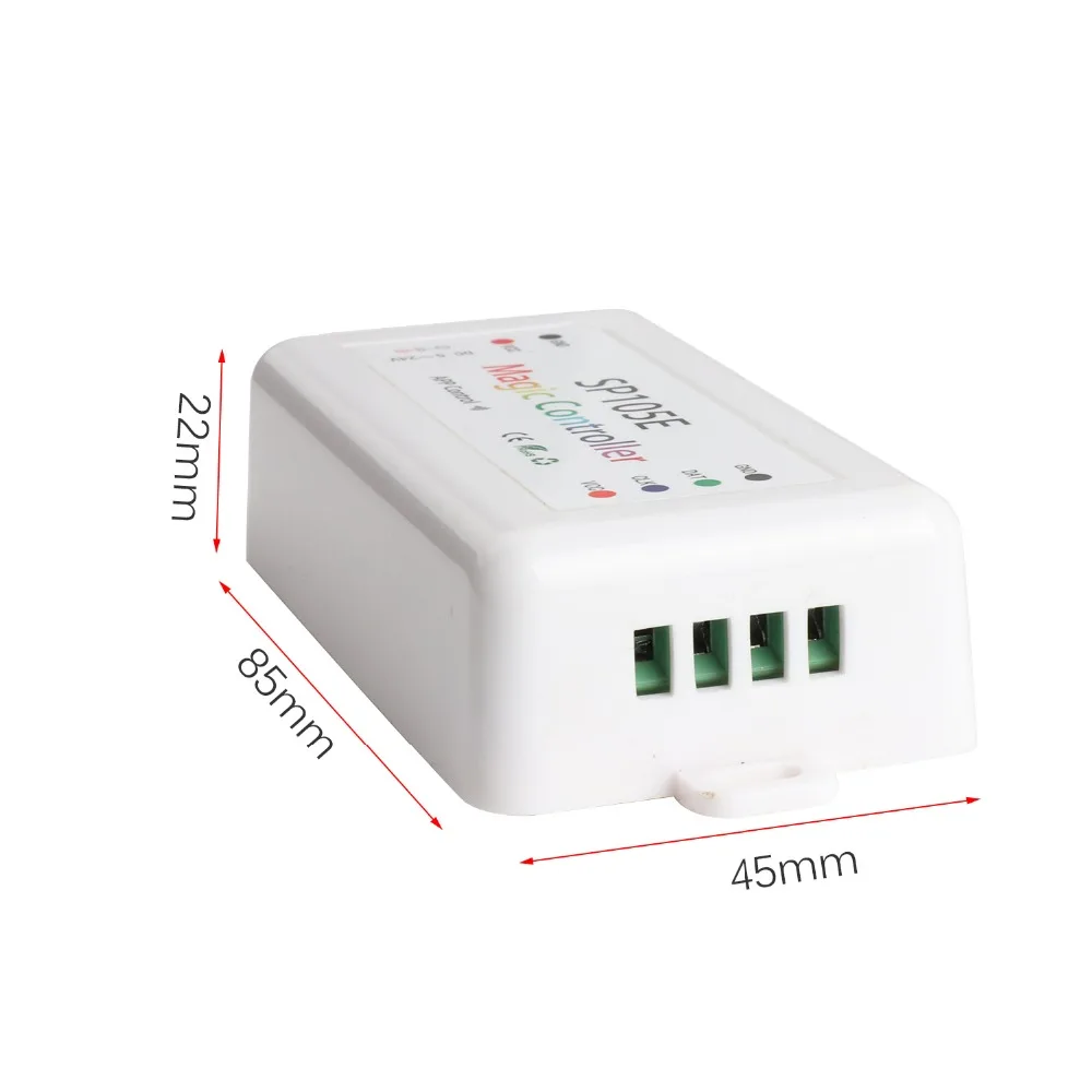 SP105E Bluetooth волшебный Управление DC5V 24V приложение для WS2812B WS2811 APA102 Пиксели