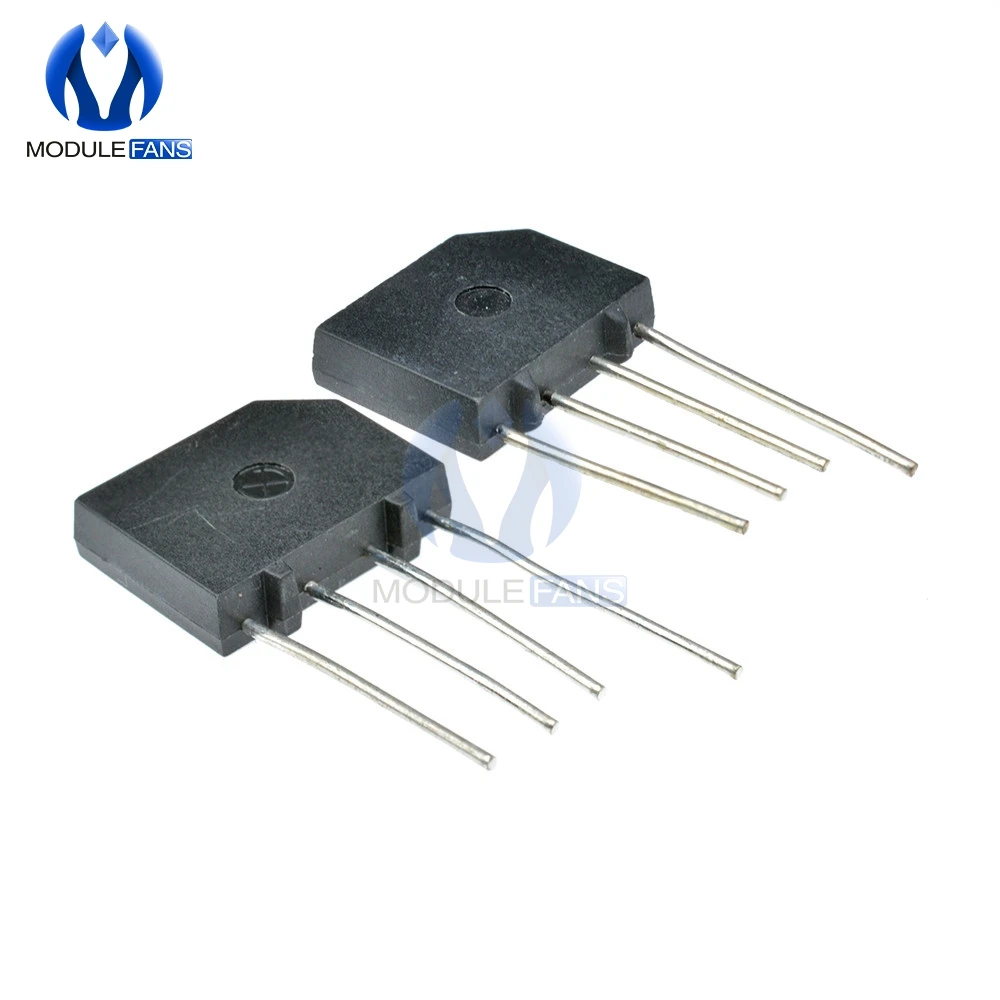 10 шт. 600 в 2A KBP206G KBP206 диодный мост выпрямитель 4 контактный SIP однофазный Diy