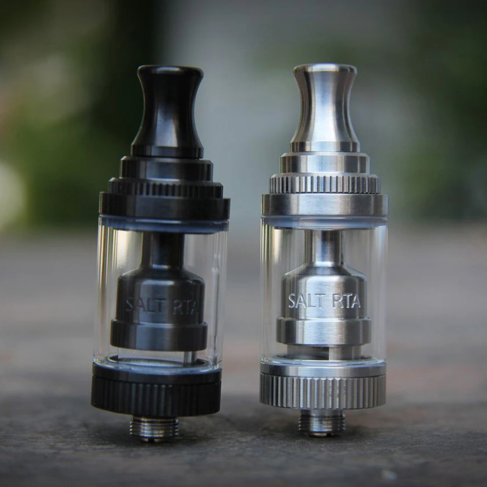 Оригинальный Coilart соль RTA Танк 18 мм 2 мл 3 5 пузырь стекло трубки регулируемый поток