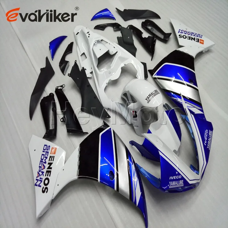 Комплект кузова мотоцикла для YZFR1 2009 2010 2011 белый черный YZF R1 09 10 ABS пластиковые