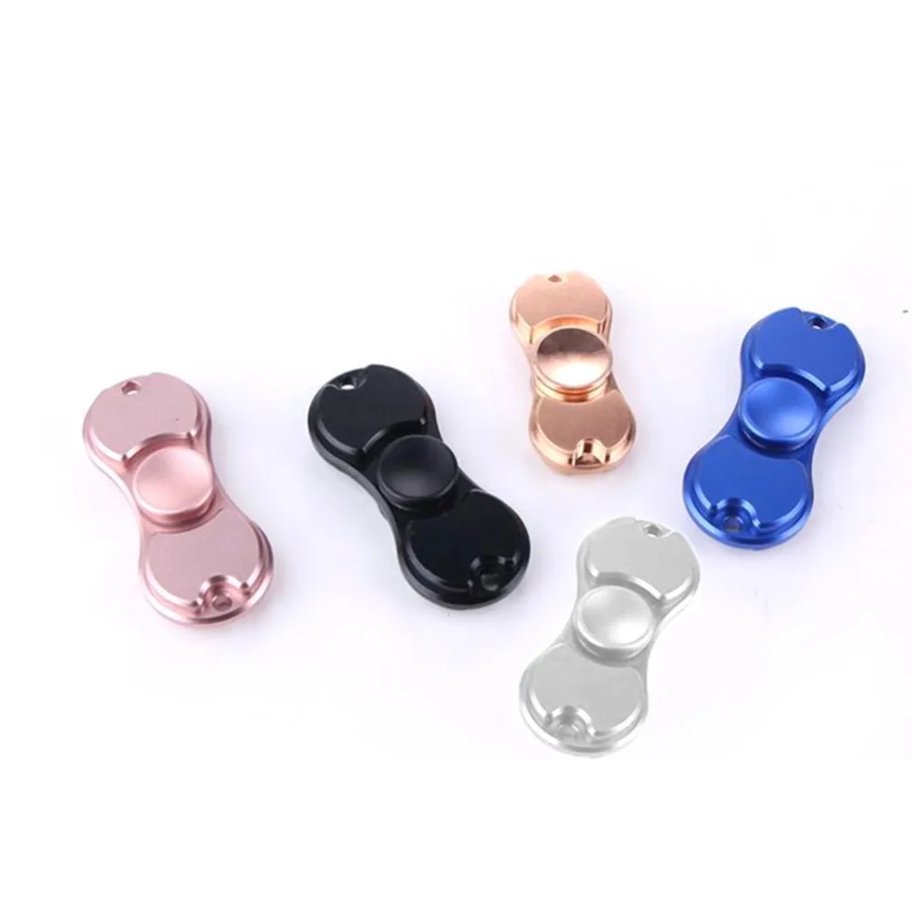 3Pcs Hot Sale Metal Alloy Hand Spinner Fidget Toys Ball Desk Focus EDC Black Siliver Rose Gold Color Games #232807 | Игрушки и хобби