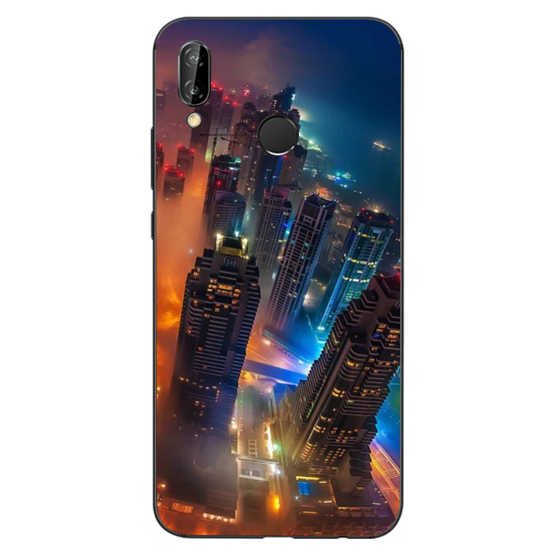 Чехол из ТПУ для Huawei P20 Lite Роскошный чехол Nova 3E милый силиконовый мягкий P 20 lite 3 E