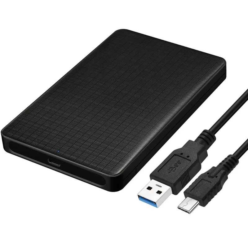 2 5 дюймовый USB3.1 USB 3.1 Type C SATA Hd бокс SSD HDD внешний жесткий диск корпус черный чехол