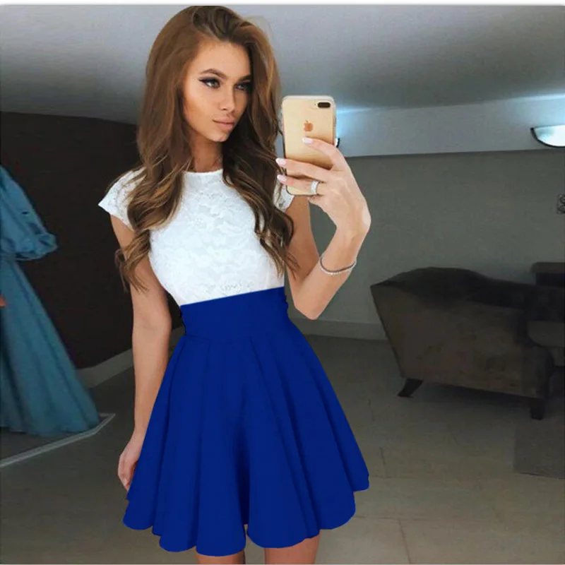 Женское кружевное Пышное пляжное платье без рукавов розовое вечернее с поясом