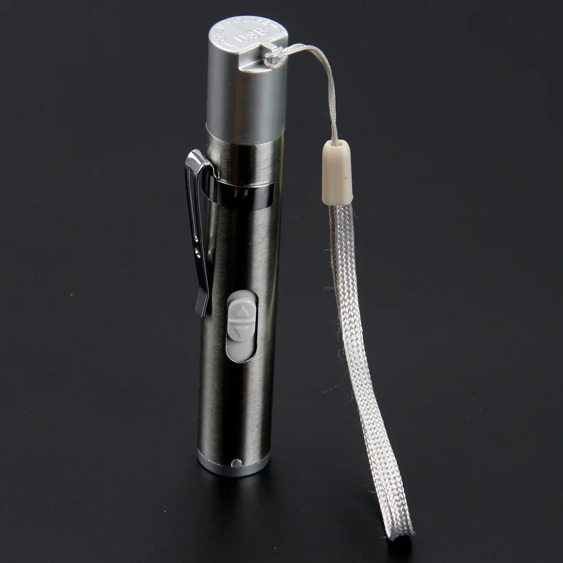 USB тактический фонарь врачей светодиодный фонарик перезаряжаемая Встроенная