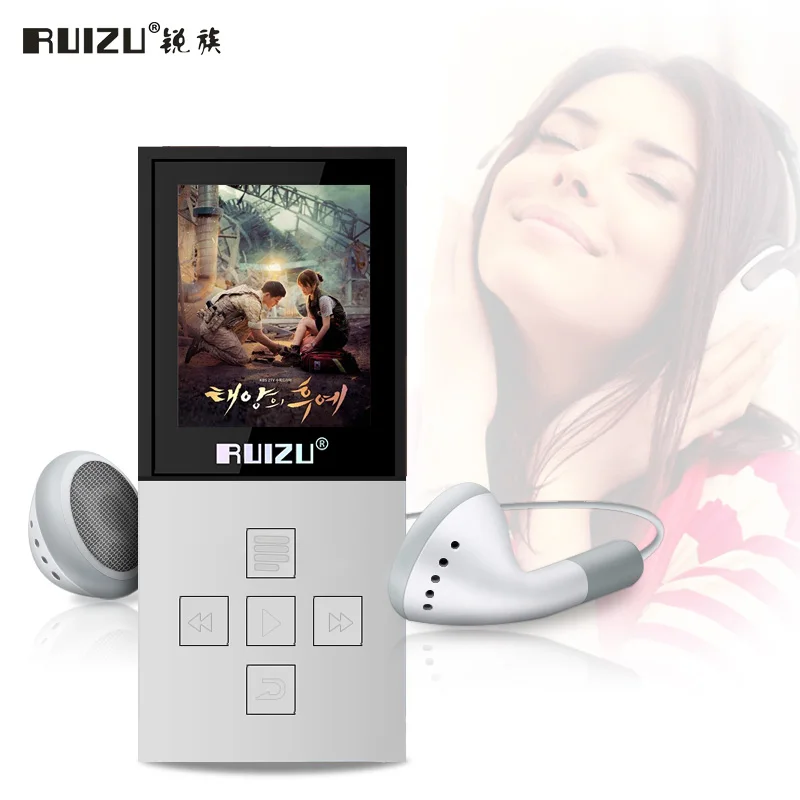 Спорт MP3 плеер Bluetooth 4 0 RUIZU X18 8 Гб устройство записи без потерь fm радио 100 часов