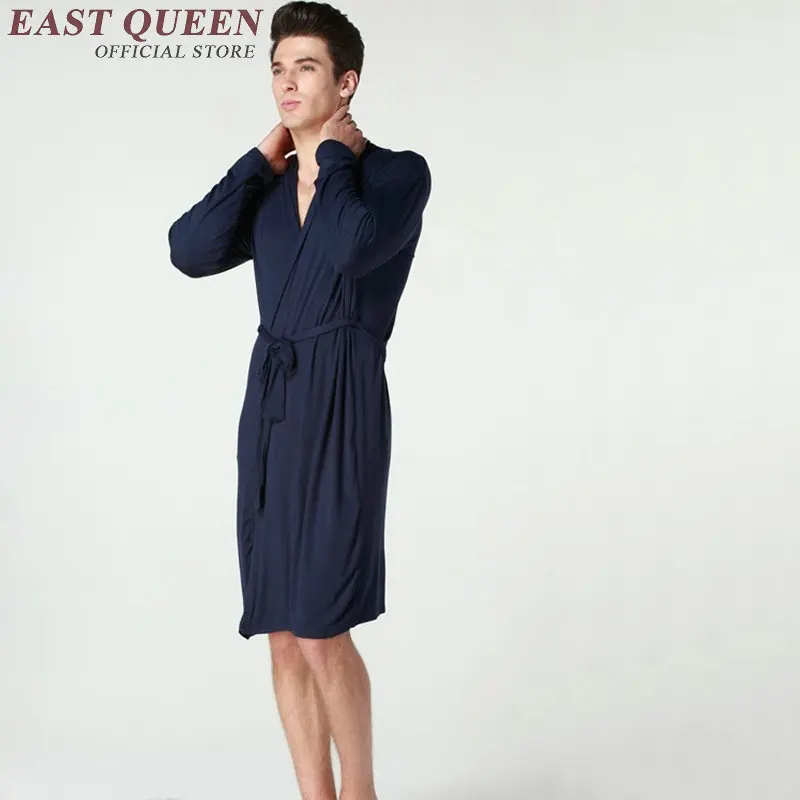 Мужская Ночная одежда мужская ночная рубашка с длинным рукавом AA2187 YW |