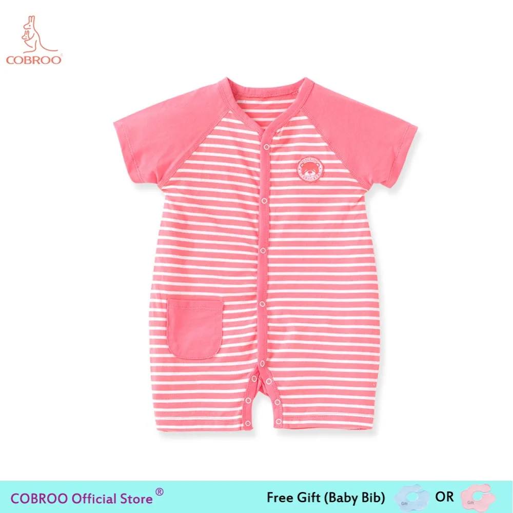 Для маленьких девочек одежда Детские комбенизоны для новорожденных 2018 летнее