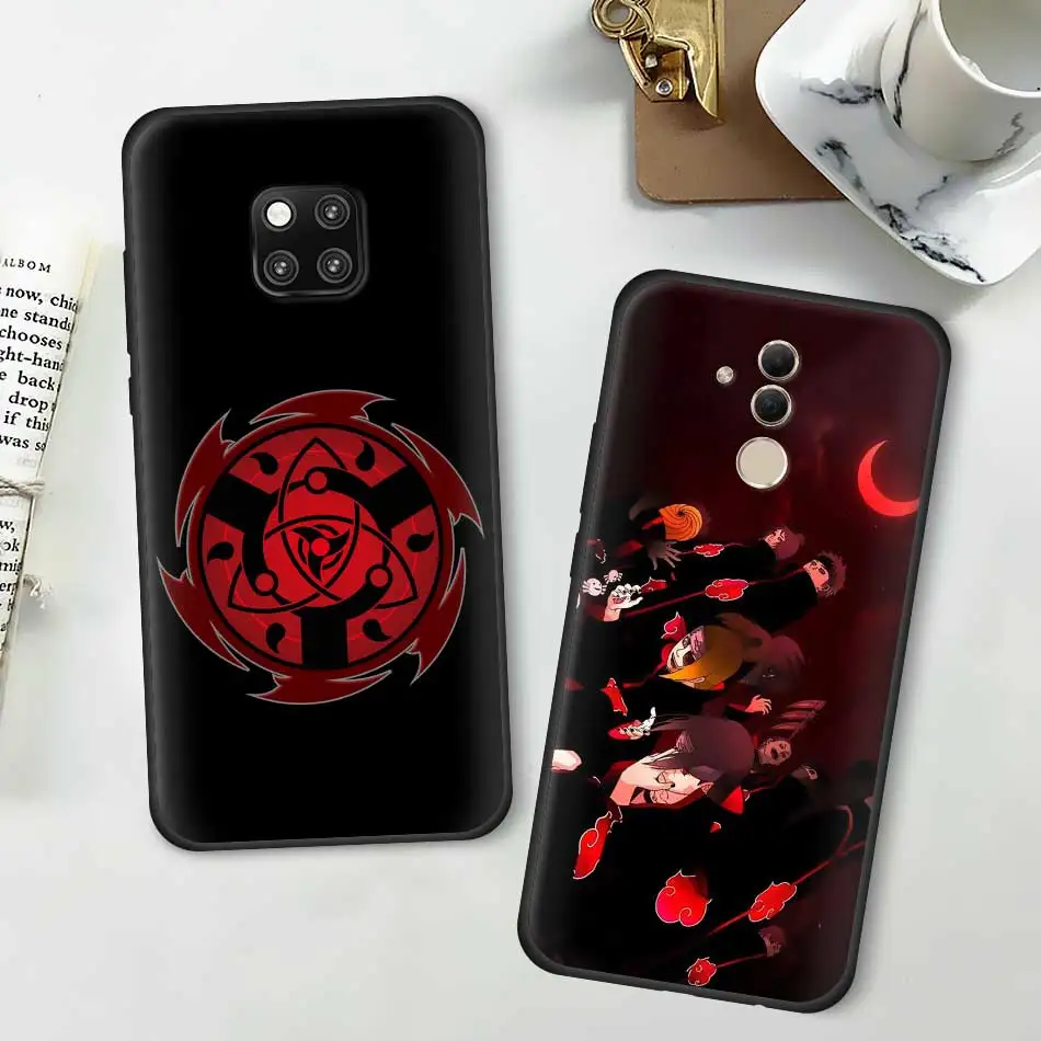 Наруто Какаши японского аниме для huawei mate 20 Pro 10 20 Lite P20 P30 Pro Honor 20 Lite 20 Pro Черный силиконовый чехол для телефона