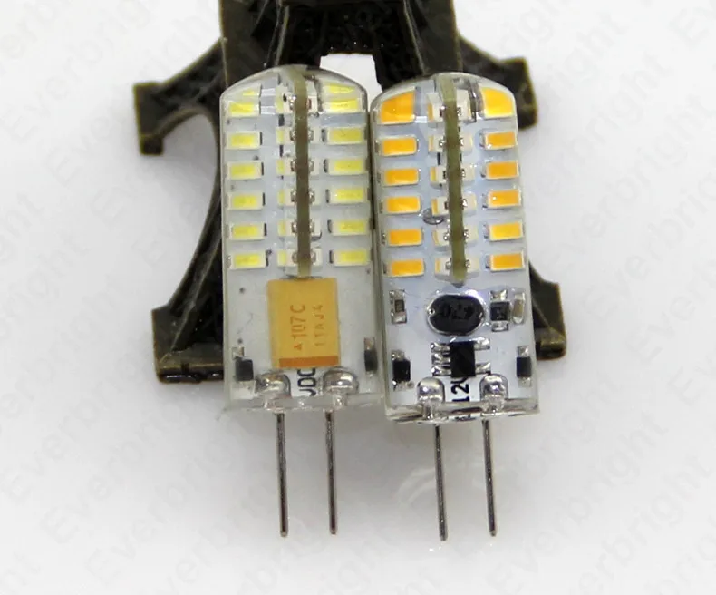 10 шт./лот G4 LED 3014 SMD 48 светодиодов 6 Вт светодиодные лампы свет хрустальной люстры 360