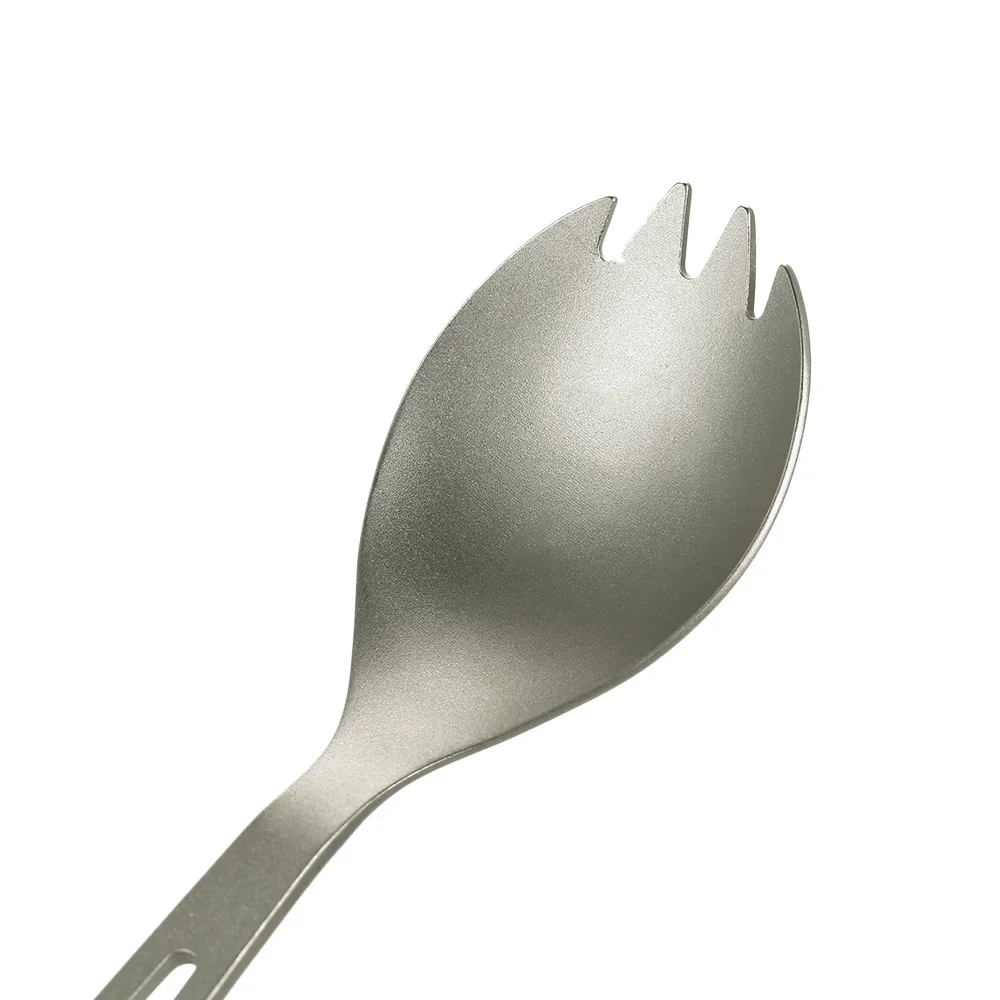 3 шт. титановый набор посуды столовые приборы столовая вилка ложка Спортивная