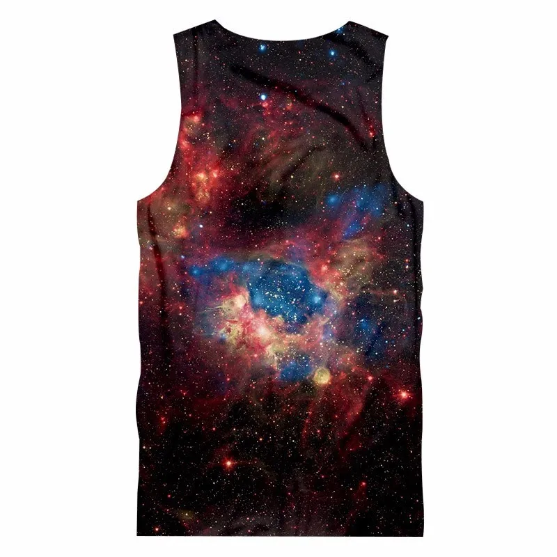 OGKB Galaxy Space Tanktop 3d мужская майка одежда унисекс Одежда для фитнеса майка для занятий бодибилдингом Debardeur Homme Musculation 5xl