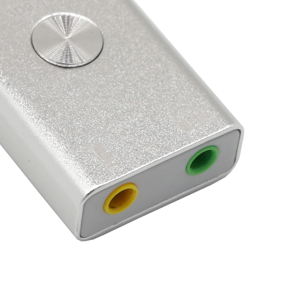 Новый USB 2 0 порт Virtual 9 1 3D стерео аудио адаптер конвертер для настольного ноутбука
