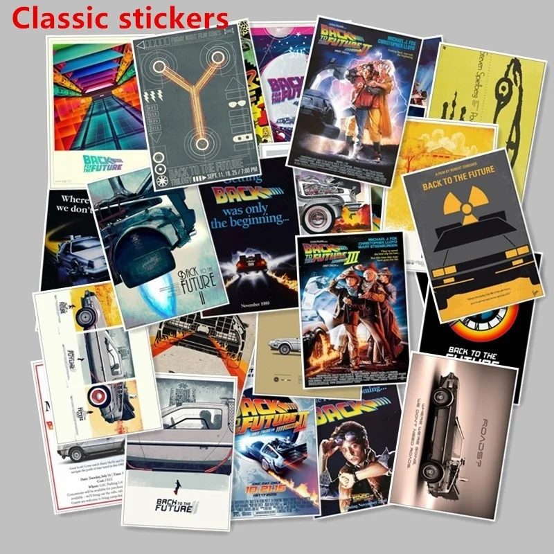 25 шт горячий цвет стикер фантастика фильм обзор будущее ноутбук/чемодан/домашнее
