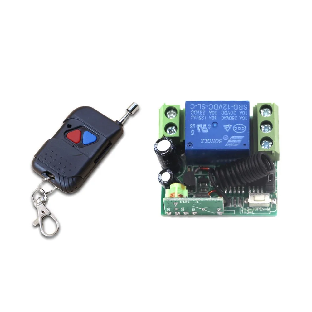 Миниатюрный беспроводной пульт дистанционного управления 12 В постоянного тока 1