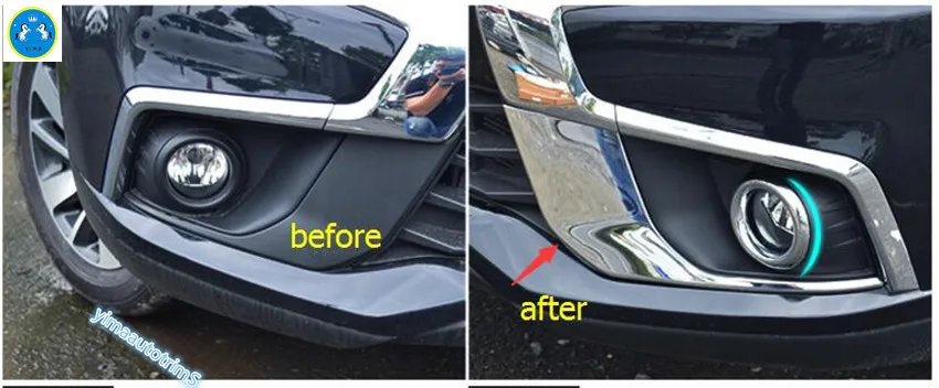 Передние противотуманные фары lapetus Foglight декоративные крышки для лампы Mitsubishi ASX/RVR