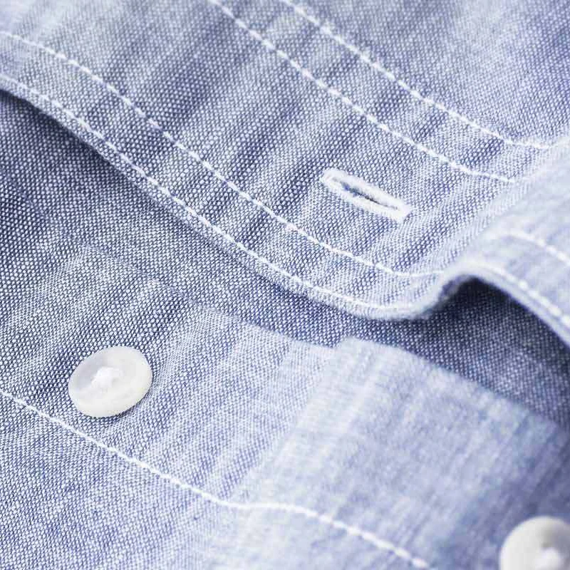 

Original youpin 90 Points Imitation Denim Youth Cloth Shirt Fashion and Comfortable high quality Blue denim shirt for boys HOT