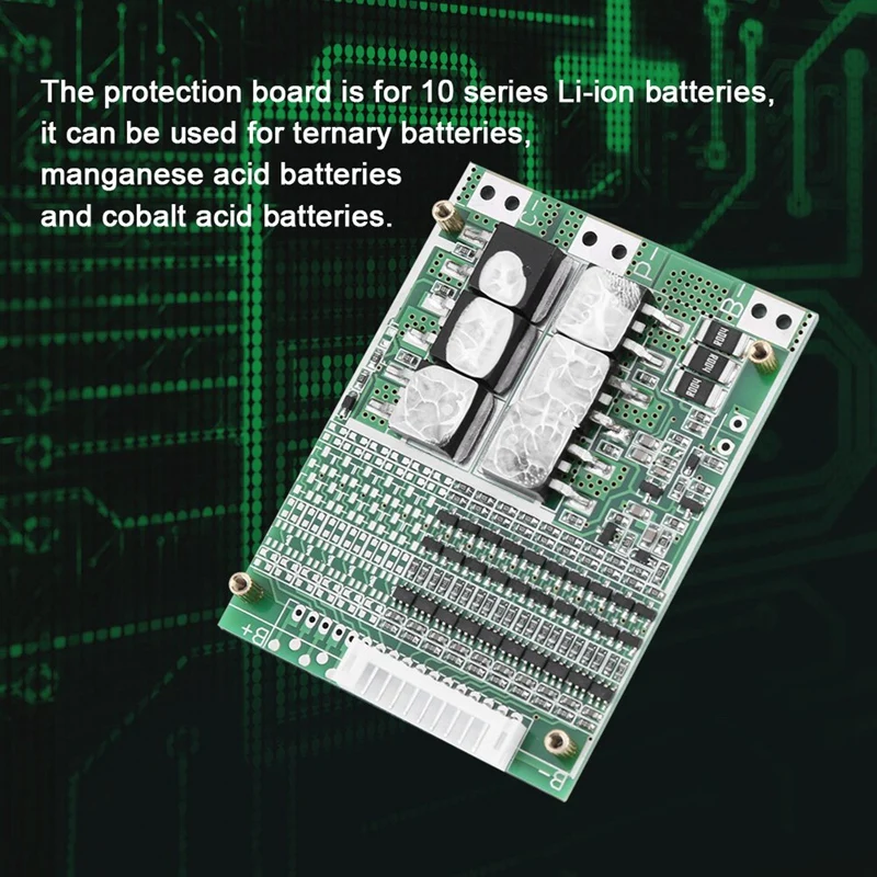 ABGN Hot 10S 36В 35А литий ионный полимерный аккумулятор Защитная плата Bms Pcb для