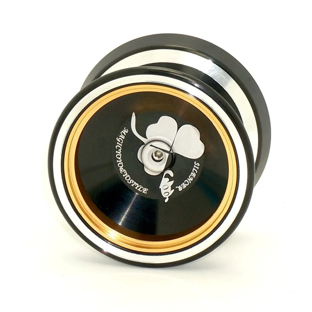 Профессиональный глушитель MAGICYOYO из алюминиевого сплава с перчатками и 5