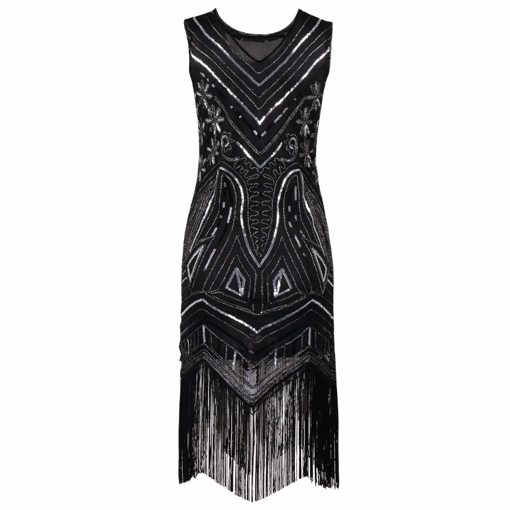 Женское винтажное платье-хлопушка в стиле 1920-х годов