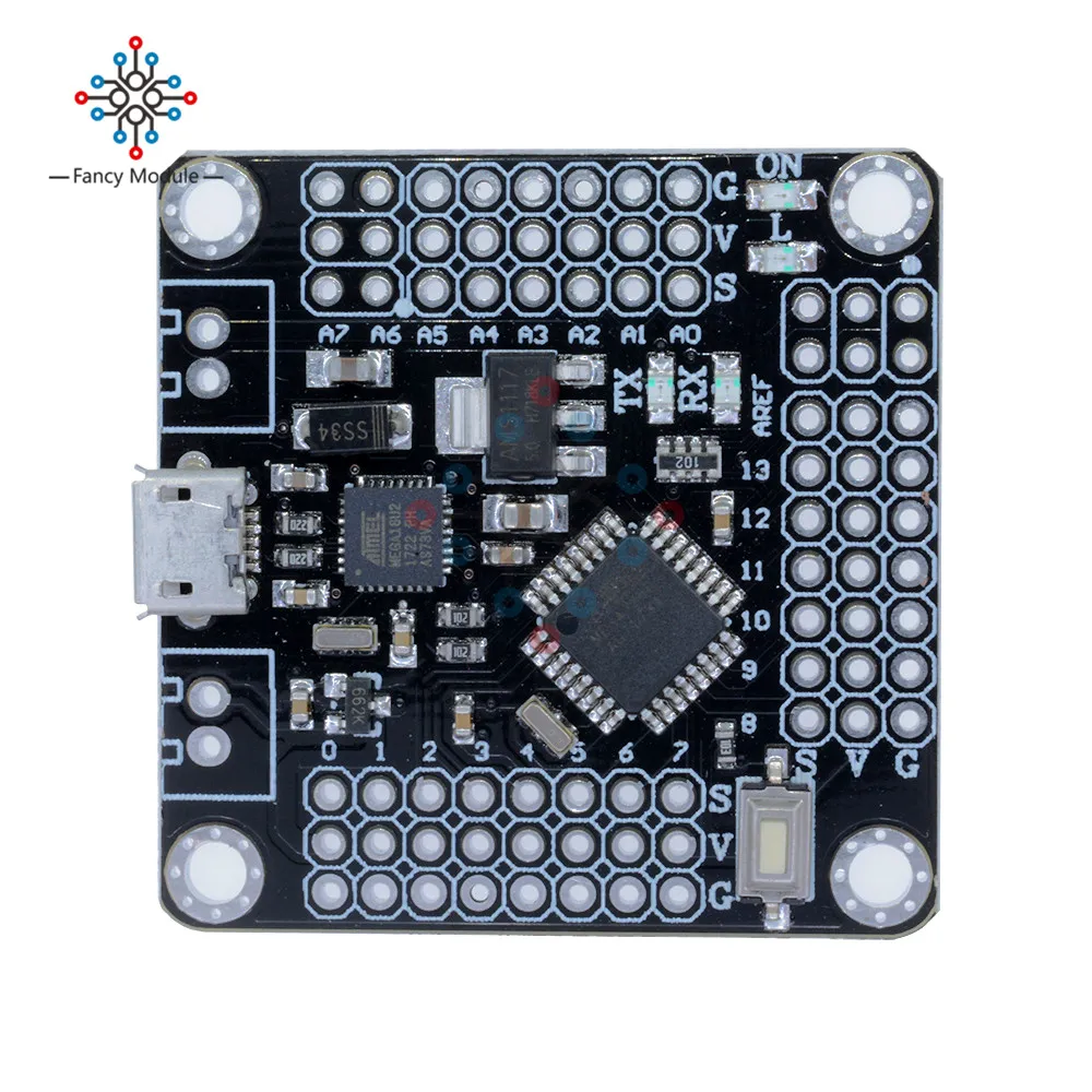 Плата микроконтроллера ATMEGA16U2 Micro USB Atmega328 Atmega328P Mega328 сильная плата Mini UNO R3 модуль