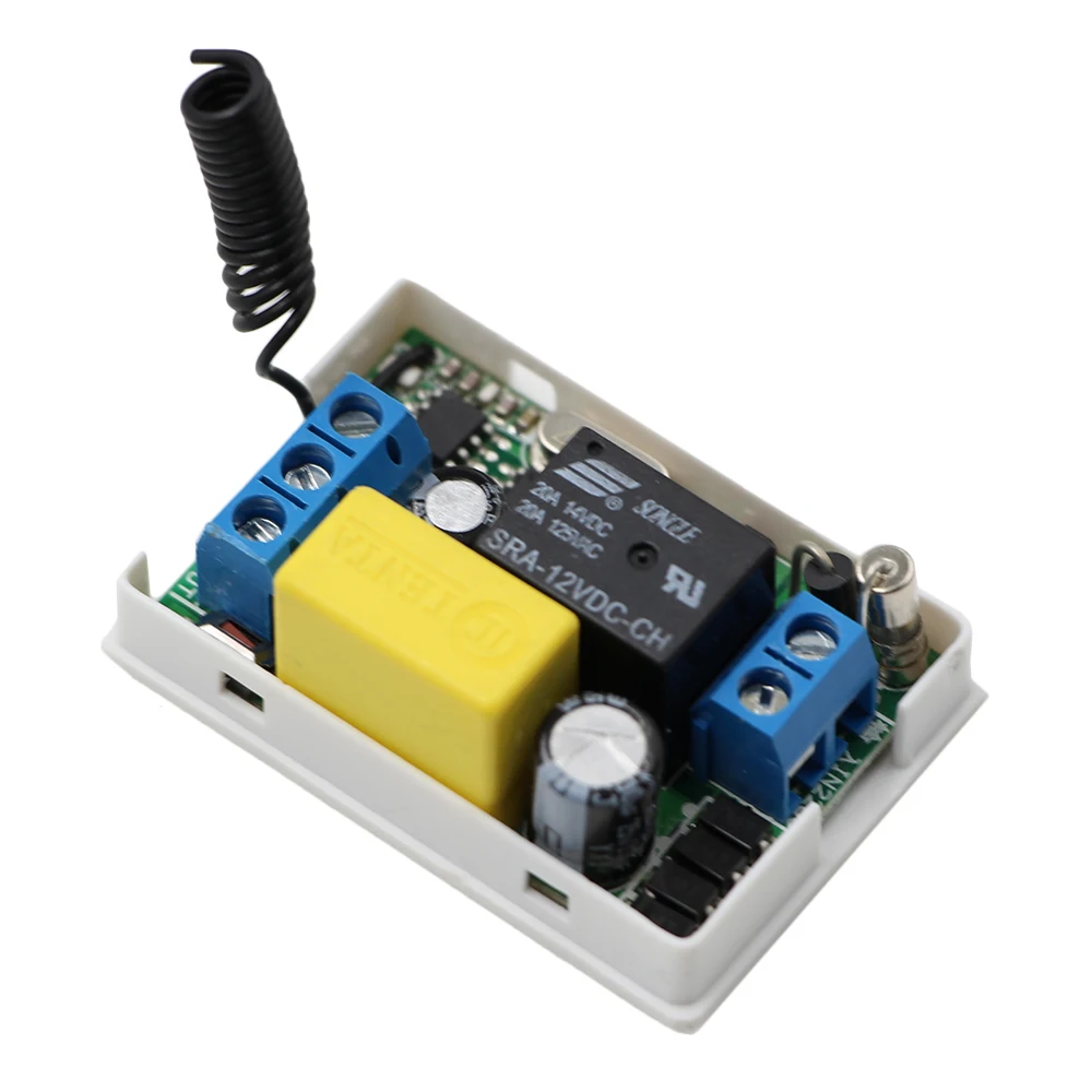 AC220V 1CH 10A Relay Wirelesss Remote Control Switch Output 220V Receiver Transmitter 315/433Mhz | Обустройство дома